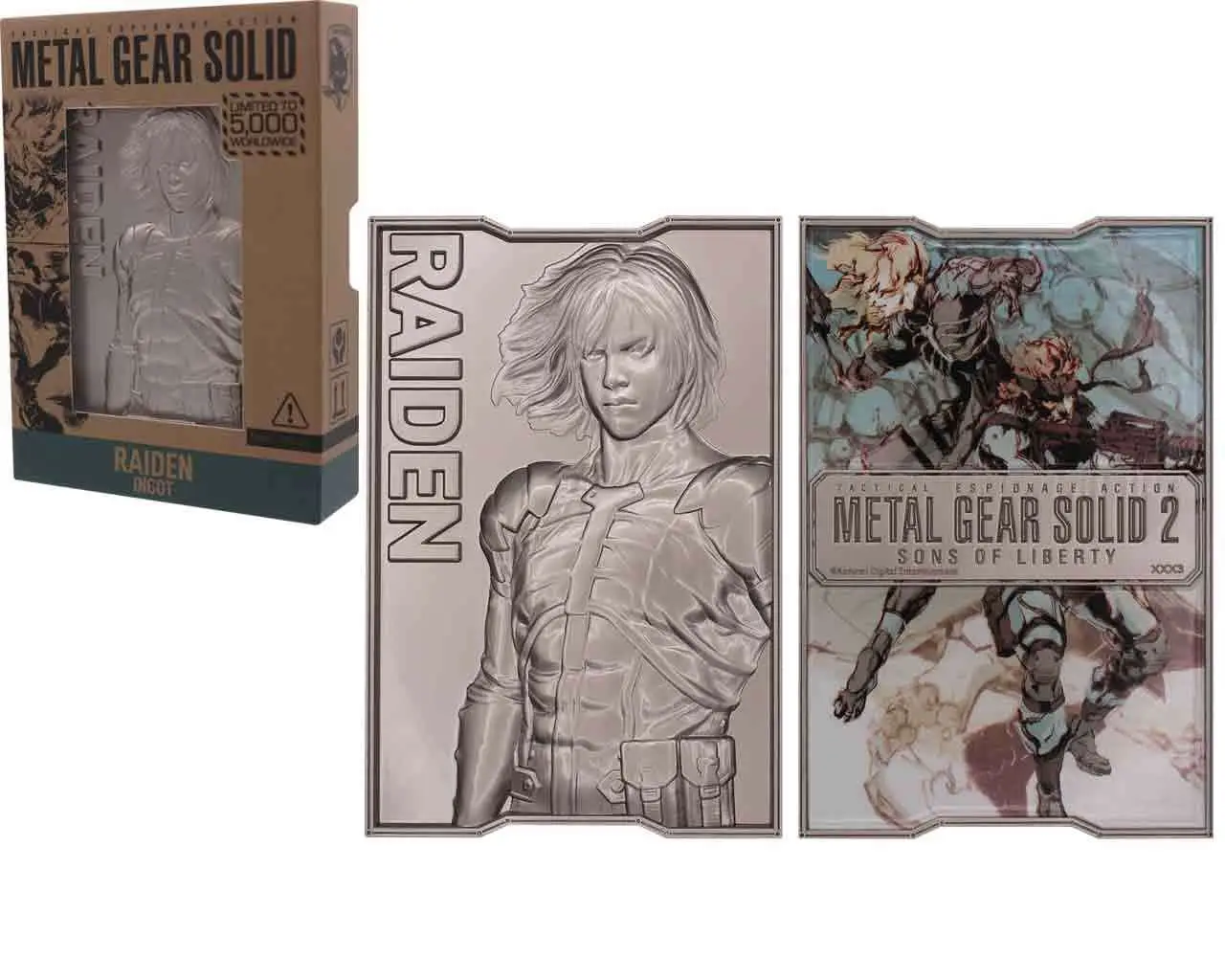 METAL GEAR SOLID - 2 Raiden Ingot - Figurine